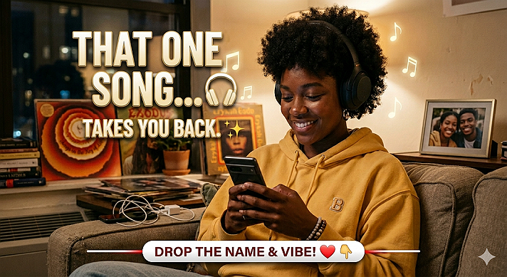 What’s that one song that instantly takes you back to a special person or a beautiful memory? Drop...